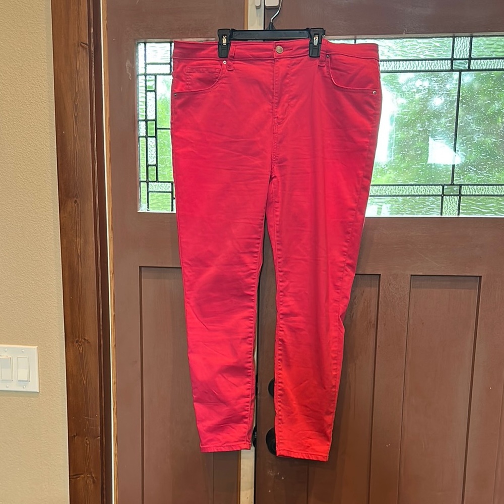 Zenana Pink Ankle Pants